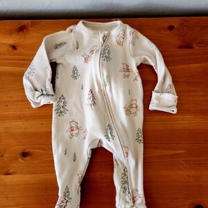 Cloud Island Newborn Winnie the Pooh Footie